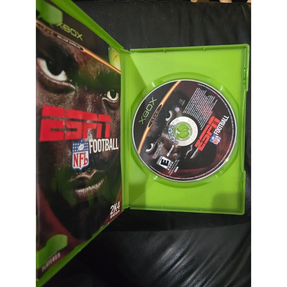 ESPN NFL Football Original XBOX 2K4 SEGA Sports 2003 Complete CIB Tested